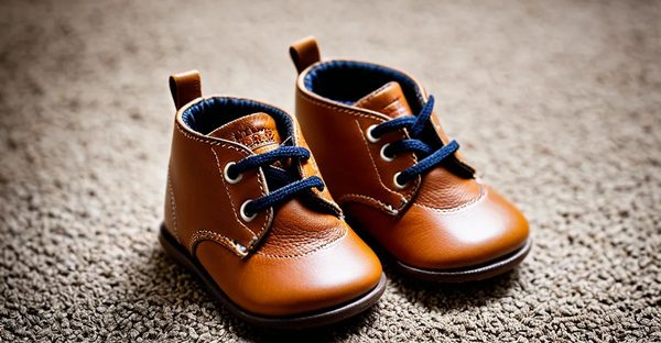 Chaussons bébé en cuir souple : confort et sécurité à petits prix
